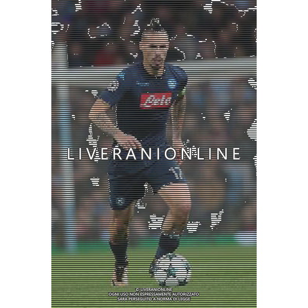MANCHESTER CITY NAPOLI 17-10-2017 CHAMPIONS LEAGUE NELLA FOTO: MAREK HAMSIK FOTO MOSCA-AG.LIVERANI