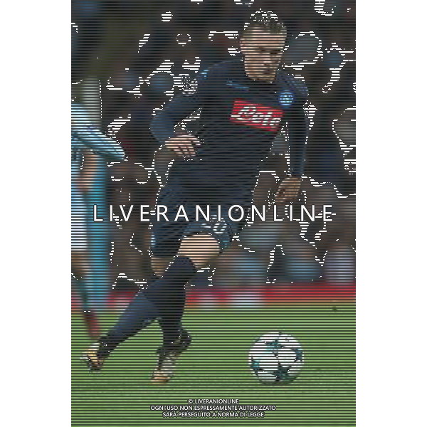 MANCHESTER CITY NAPOLI 17-10-2017 CHAMPIONS LEAGUE NELLA FOTO: PIOTR ZIELINSKI FOTO MOSCA-AG.LIVERANI