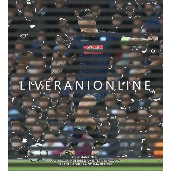 MANCHESTER CITY NAPOLI 17-10-2017 CHAMPIONS LEAGUE NELLA FOTO: MAREK HAMSIK FOTO MOSCA-AG.LIVERANI