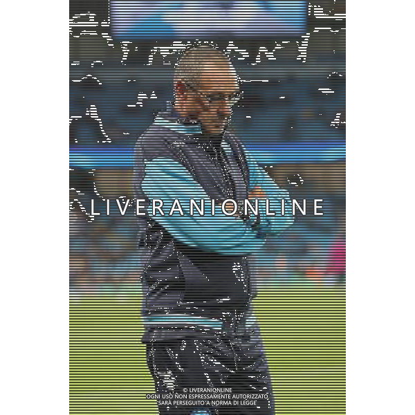 MANCHESTER CITY NAPOLI 17-10-2017 CHAMPIONS LEAGUE NELLA FOTO: MAURIZIO SARRI FOTO MOSCA-AG.LIVERANI