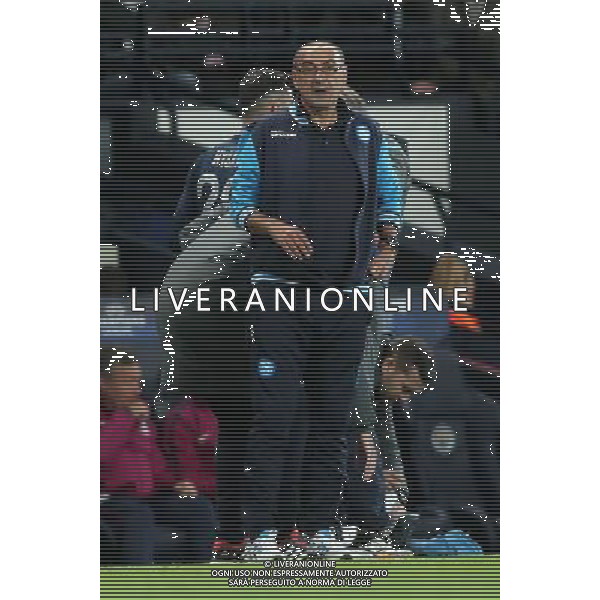 MANCHESTER CITY NAPOLI 17-10-2017 CHAMPIONS LEAGUE NELLA FOTO: MAURIZIO SARRI FOTO MOSCA-AG.LIVERANI