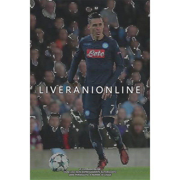 MANCHESTER CITY NAPOLI 17-10-2017 CHAMPIONS LEAGUE NELLA FOTO: JOSE\' CALLEJON FOTO MOSCA-AG.LIVERANI