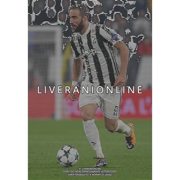 UEFA Champions League 2017/2018 Gruppo D Torino - 18.10.2017 Juventus-Sporting Lisbona Nella Foto:Higuain Gonzalo /Ph.Vitez-Ag. Aldo Liverani