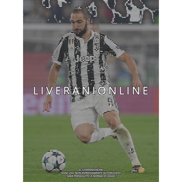 UEFA Champions League 2017/2018 Gruppo D Torino - 18.10.2017 Juventus-Sporting Lisbona Nella Foto:Higuain Gonzalo /Ph.Vitez-Ag. Aldo Liverani