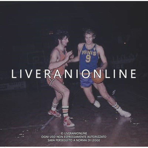RETROSPETTIVA BOB MORSE PALLACANESTRO NELLA FOTO BOB MORSE CON AL MAGLIA IGNIS AG ALDO LIVERANI SAS