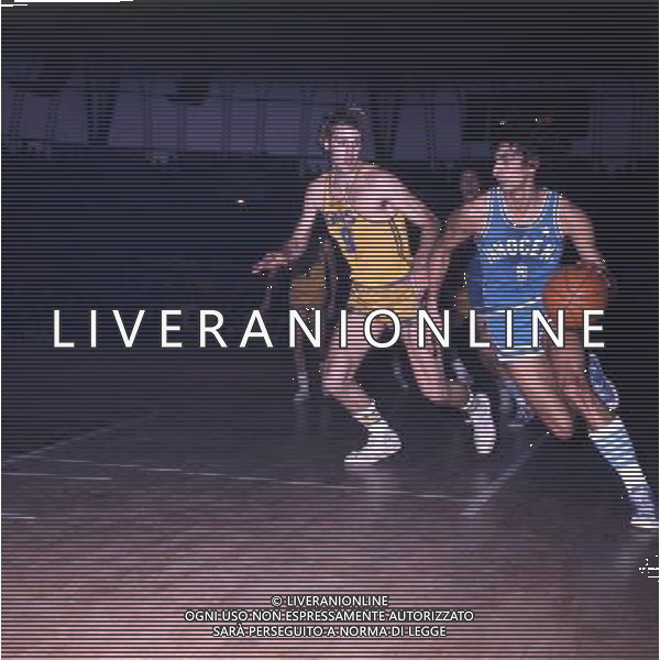 COL-RETROSPETTIVA BOB MORSE PALLACANESTRO NELLA FOTO BOB MORSE E RENZO BARIVIERA AG ALDO LIVERANI SAS