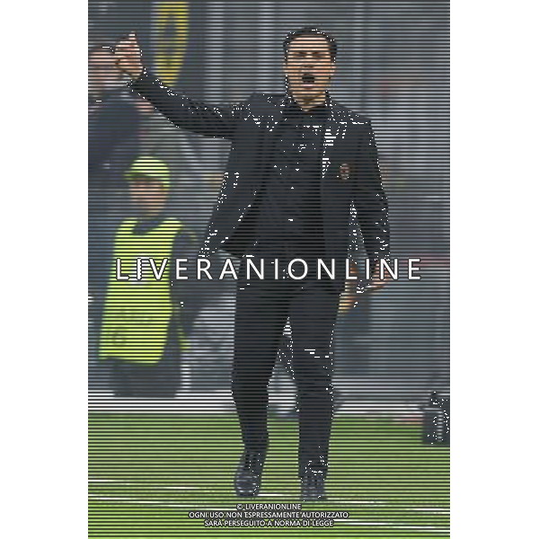 UEFA Europa League 2017/2018 Gruppo D Milano - 19.10.2017 Milan-AEK Atene Nella Foto:montella /Ph.Vitez-Ag. Aldo Liverani