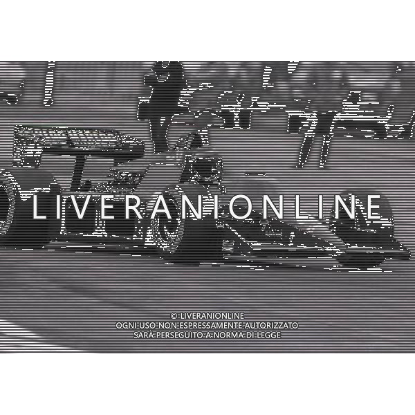 1985 GP IMOLA F1 NELLA FOTO NIKI LAUDA AG ALDO LIVERANI SAS