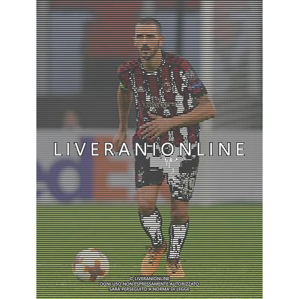 UEFA Europa League 2017/2018 Gruppo D Milano - 19.10.2017 Milan-AEK Atene Nella Foto:Bonucci Leonardo /Ph.Vitez-Ag. Aldo Liverani