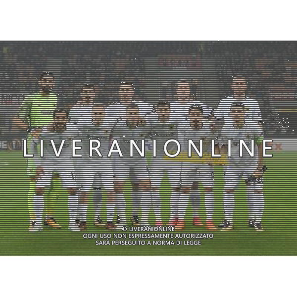 UEFA Europa League 2017/2018 Gruppo D Milano - 19.10.2017 Milan-AEK Atene Nella Foto:AEK Atene Squadra Formazione Anestis,Bakakis,Helder Lopes,Vranjes,Christodoulopoulos,Andre Simoes,Livaja,Rodrigo Galo,Johansson,Mantalos,Tzanetopoulos /Ph.Vitez-Ag. Aldo Liverani