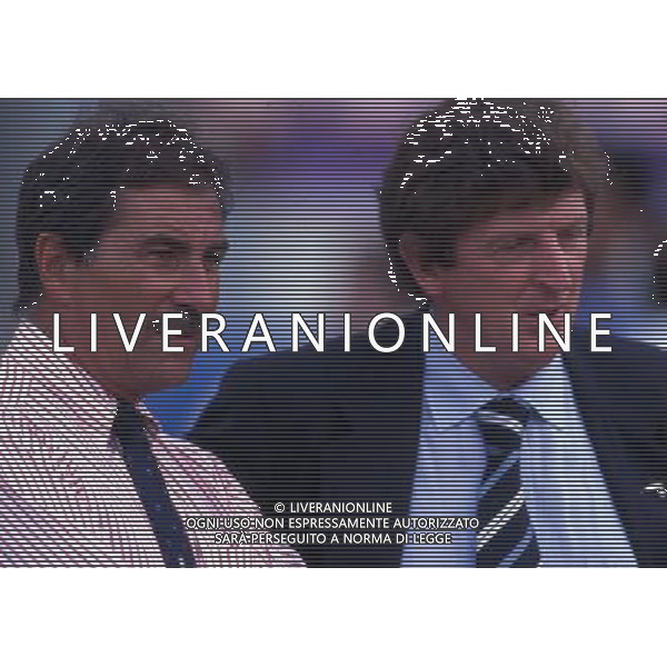 1996 RETROSPETTIVA ROY HODGSON ALLENATORE INTER NELLA FOTO ROY HODGSON CON LUIGI PREDEVAL AG ALDO LIVERANI SAS