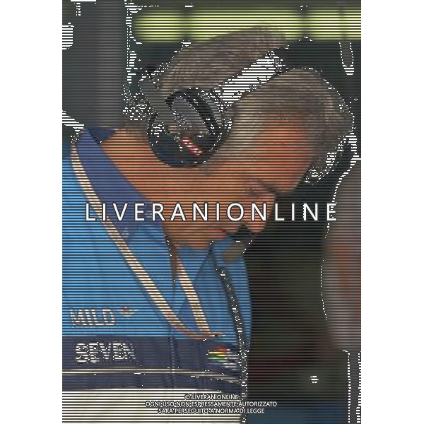 05-09-1997 GP MONZA F1 NELLA FOTO FLAVIO BRIATORE AG ALDO LIVERANI SAS