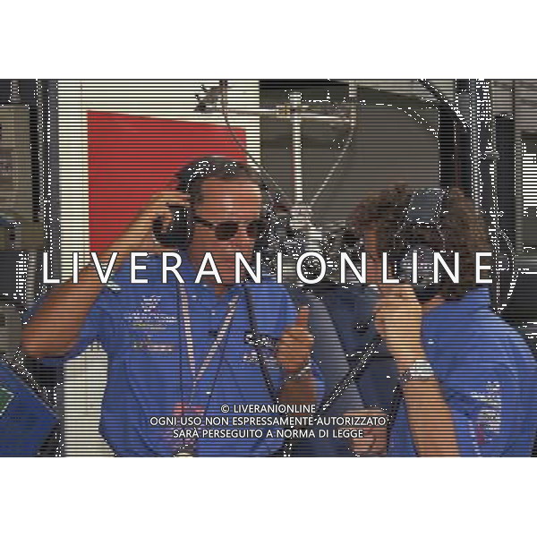 05-09-1997 GP MONZA F1 NELLA FOTO CESRAE FIORIO E ALAN PROST AG ALDO LIVERANI SAS