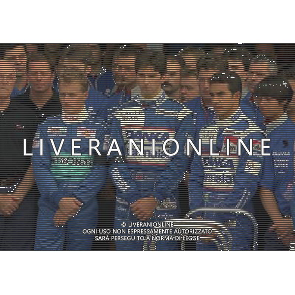 06-09-1997 GP MONZA F1 NELLA FOTO------ DAMON HILL E PEDRO DINIZ AG ALDO LIVERANI SAS