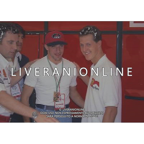 06-09-1997 GP MONZA F1 NELLA FOTO ALESSANDRO DEL PIERO MICHAEL SCHUMACHER AG ALDO LIVERANI SAS