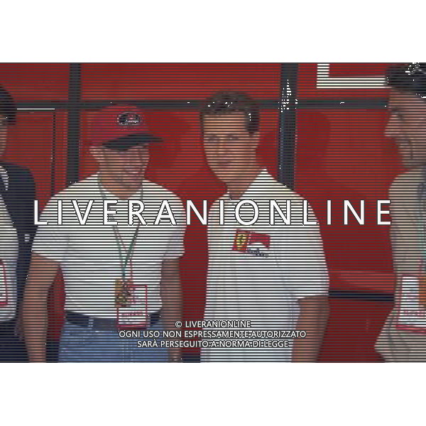 06-09-1997 GP MONZA F1 NELLA FOTO MICHAEL SCHUMACHER E ALESSANDRO DEL PIERO AG ALDO LIVERANI SAS