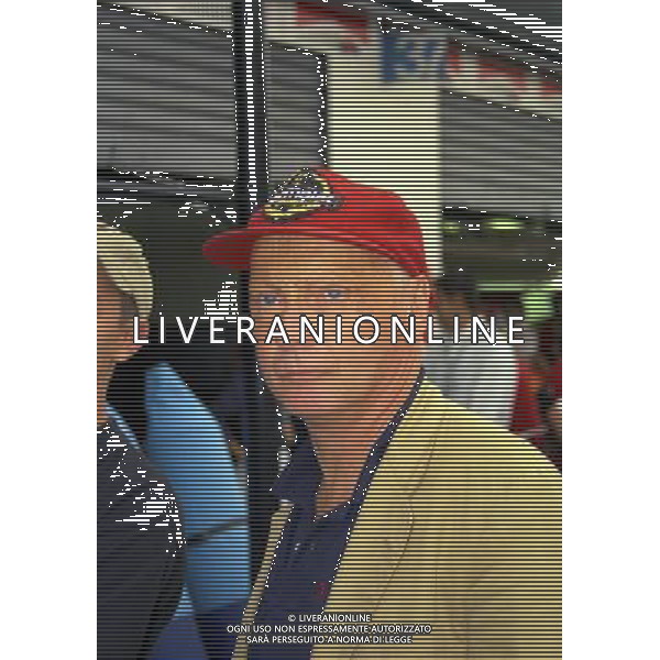 06-09-1997 GP MONZA F1 NELLA FOTO NIKY LAUDA AG ALDO LIVERANI SAS