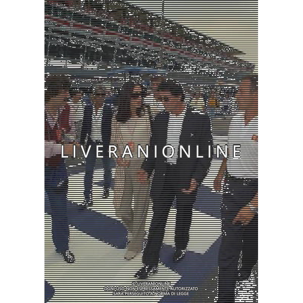 07-09 1997 GP MONZA F1 NELLA FOTO SILVESTER STALLONE AG ALDO LIVERANI SAS