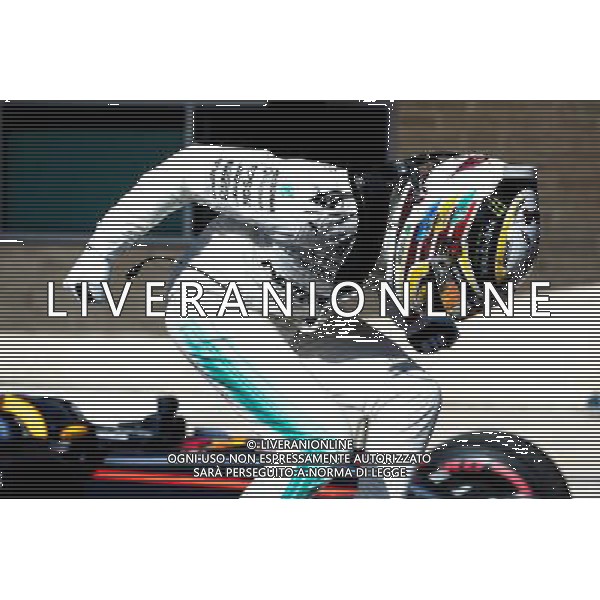 Race winner Lewis Hamilton (GBR) Mercedes AMG F1 celebrates in parc ferme. 22.10.2017. Formula 1 World Championship, Rd 17, United States Grand Prix, Austin, Texas, USA, Race Day. / AGENZIA ALDO LIVERANI SAS - ITALY ONLY EDITORIAL USE ONLY