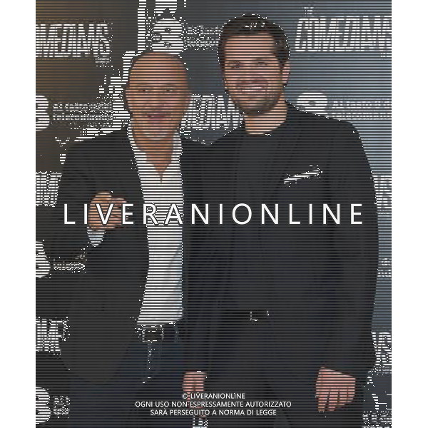 Photocall The Comedians la serie Milano - 25.10.2017 Nella Foto:Photocall The Comedians la serie con Claudio Bisio e Frank matano /Ph.Vitez-Ag. Aldo Liverani