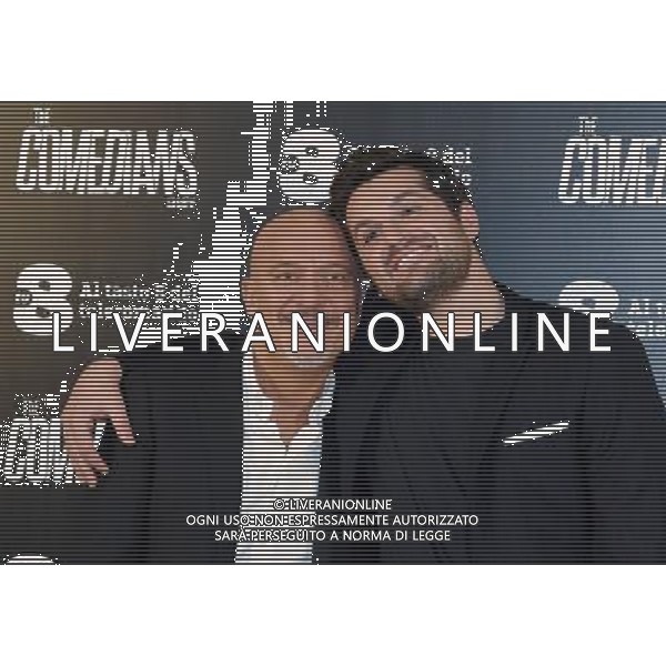 Photocall The Comedians la serie Milano - 25.10.2017 Nella Foto:Photocall The Comedians la serie con Claudio Bisio e Frank matano /Ph.Vitez-Ag. Aldo Liverani