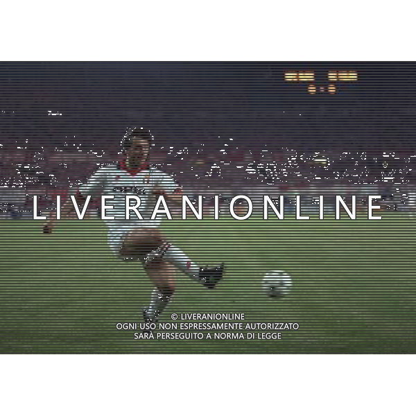 24-05-1995 VIENNA FINALE DI CHAMPIONS LEAGUE MILAN AJAX 0-1 NELLA FOTO ROBERTO DONADONI AG ALDO LIVERANI SAS