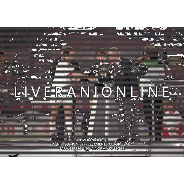 24-05-1995 VIENNA FINALE DI CHAMPIONS LEAGUE MILAN AJAX 0-1 NELLA FOTO FRANCO BARESI AG ALDO LIVERANI SAS