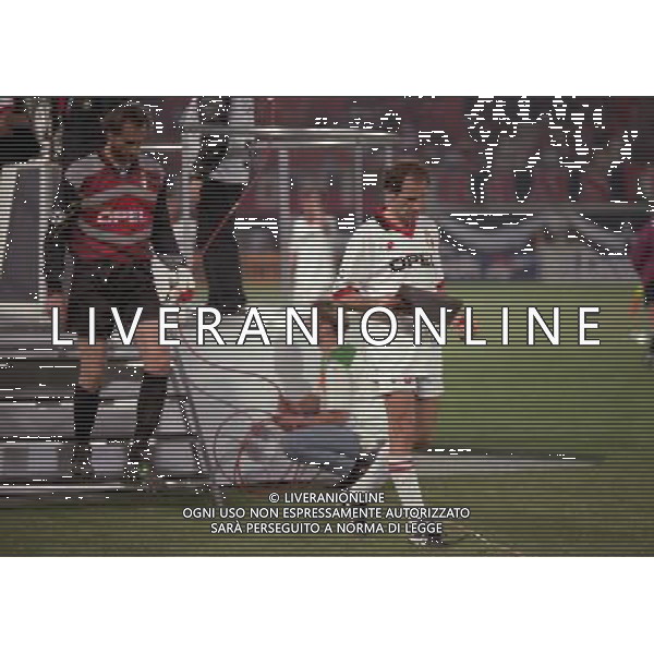 24-05-1995 VIENNA FINALE DI CHAMPIONS LEAGUE MILAN AJAX 0-1 NELLA FOTO GIOCATORI DEL MILAN DELUSI A FINE GARA AG ALDO LIVERANI SAS