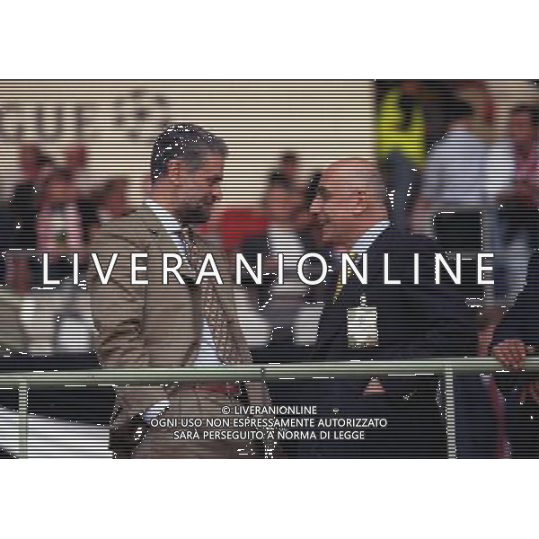 24-05-1995 VIENNA FINALE DI CHAMPIONS LEAGUE MILAN AJAX 0-1 NELLA FOTO ROBERTO FORMIGONI E ADRIANO GALLIANI AG ALDO LIVERANI SAS