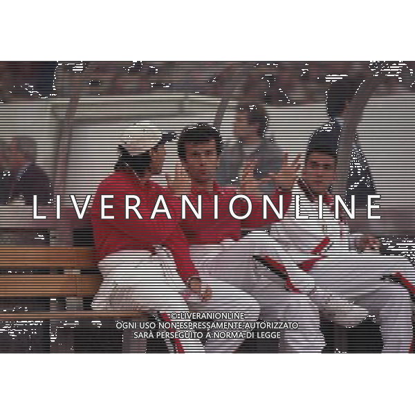 24-05-1995 VIENNA FINALE DI CHAMPIONS LEAGUE MILAN AJAX 0-1 NELLA FOTO GIANLUIGI LENTINI E DEJAN SAVICEVIC AG ALDO LIVERANI SAS