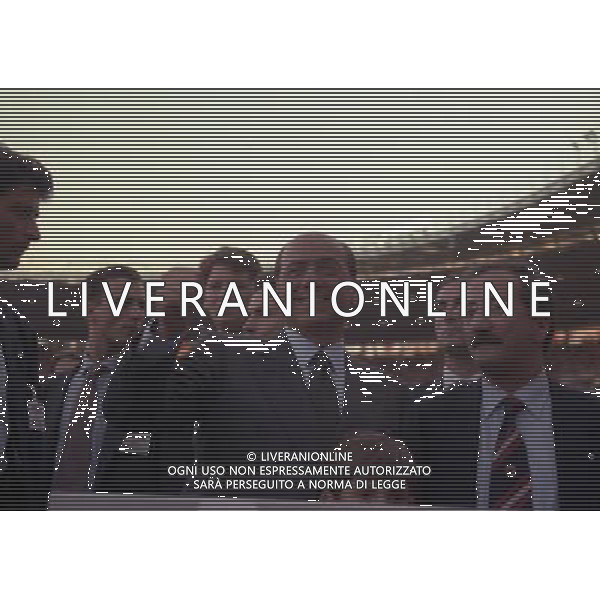 24-05-1995 VIENNA FINALE DI CHAMPIONS LEAGUE MILAN AJAX 0-1 NELLA FOTO SILVIO BERLUSCONI AG ALDO LIVERANI SAS