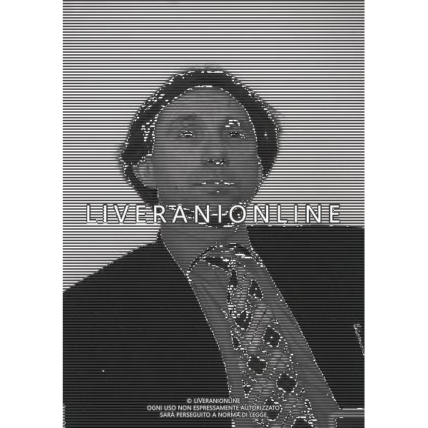 1993-1994 PRESENTAZIONE DEL NUOVO ALLENATO DELL\'INTER GIAMPIERO MARINI NELLA FOTO GIAMPIERO MARINI AG ALDO LIVERANI SAS