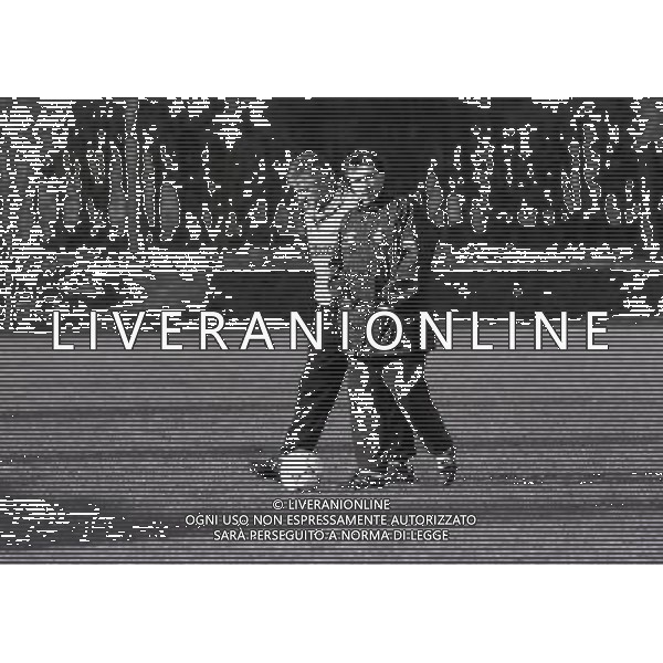 1993-1994 RETROSPETTIVA GIAMPIRO MARINI ALLENATORE INTER NELLA FOTO GIAMPIERO MARINI CON LUCIANO CASTELLINI AG ALDO LIVERANI SAS