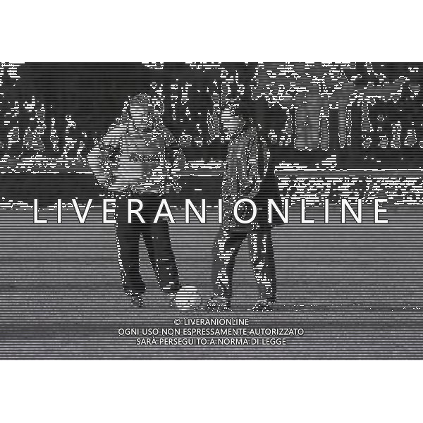 1993-1994 RETROSPETTIVA GIAMPIRO MARINI ALLENATORE INTER NELLA FOTO GIAMPIERO MARINI CON LUCIANO CASTELLINI AG ALDO LIVERANI SAS
