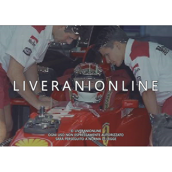 26-08-1997 PROVE GP MONZA F1 NELLA FOTO MICHAEL SCHUMACHER AG ALDO LIVERANI SAS