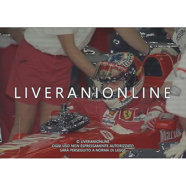 26-08-1997 PROVE GP MONZA F1 NELLA FOTO MICHAEL SCHUMACHER AG ALDO LIVERANI SAS