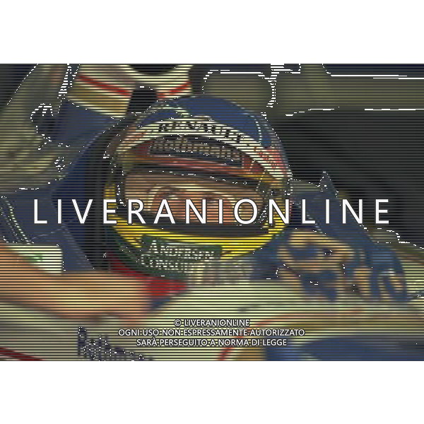 26-08-1997 PROVE GP MONZA F1 NELLA FOTO JACQUES VILLENEUVE AG ALDO LIVERANI SAS