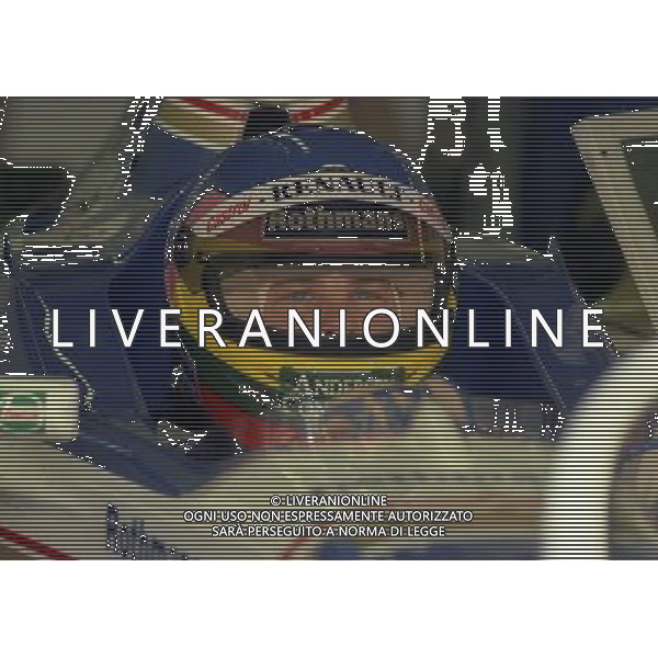 26-08-1997 PROVE GP MONZA F1 NELLA FOTO JACQUES VILLENEUVE AG ALDO LIVERANI SAS
