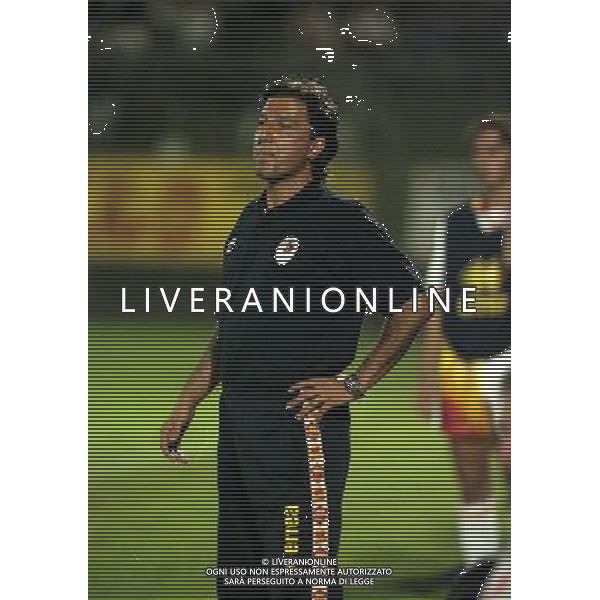 17-08-1997 CREMONA- COPPA ITALIA CREMONSE RAVENNA 0-1 NELLA FOTO MAURO SANDREANI ALLENATORE RAVENNA AG ALDO LIVERANI SAS