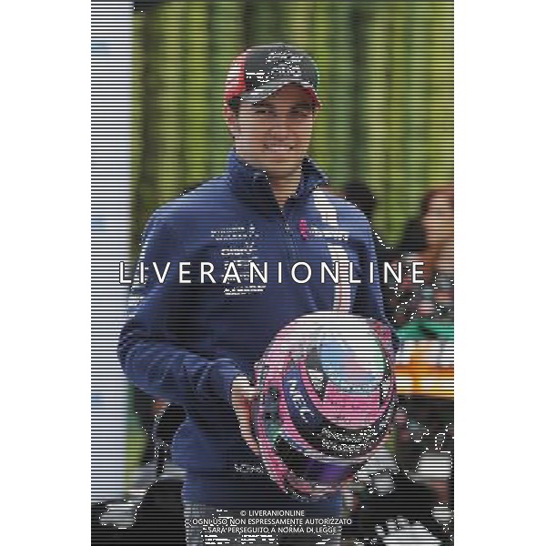 Sergio Perez (MEX) Sahara Force India F1 at an America Movil Press Conference. 25.10.2017 Formula 1 World Championship, Rd 18, Mexican Grand Prix, Mexico City, Mexico, Preparation Day. / AGENZIA ALDO LIVERANI SAS - ITALY ONLY EDITORIAL USE ONLY