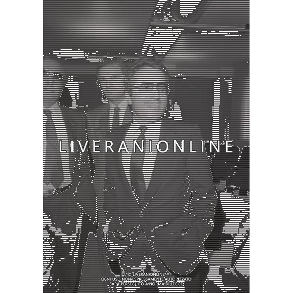 1985 MILANO LEGA CALCIO INCONTRO PRESIDENTI SERIE A E SERIE B NELLA FOTO ANTONIO MATARRESE AG ALDO LIVERANI SAS