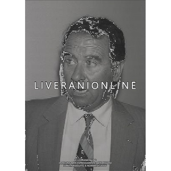 1985 MILANO LEGA CALCIO INCONTRO PRESIDENTI SERIE A E SERIE B NELLA FOTO RENZO FOSSATI AG ALDO LIVERANI SAS