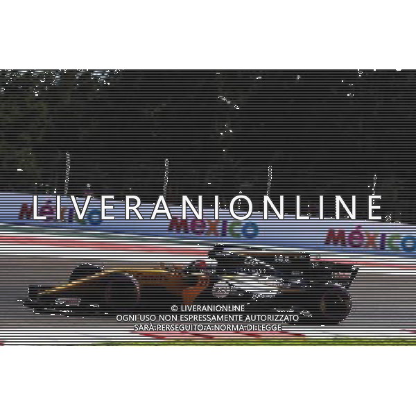 Nico Hulkenberg (GER) Renault Sport F1 Team RS17. 27.10.2017. Formula 1 World Championship, Rd 18, Mexican Grand Prix, Mexico City, Mexico, Practice Day. / AGENZIA ALDO LIVERANI SAS - ITALY ONLY EDITORIAL USE ONLY - 27.10.2017 GP F1 World Championship, Citta\' del Messico - Prove Libere
