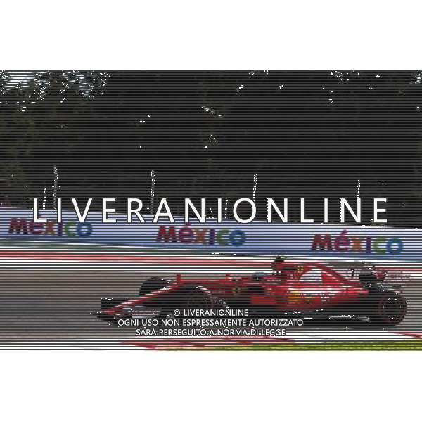 Kimi Raikkonen (FIN) Ferrari SF70H. 27.10.2017. Formula 1 World Championship, Rd 18, Mexican Grand Prix, Mexico City, Mexico, Practice Day. / AGENZIA ALDO LIVERANI SAS - ITALY ONLY EDITORIAL USE ONLY - 27.10.2017 GP F1 World Championship, Citta\' del Messico - Prove Libere