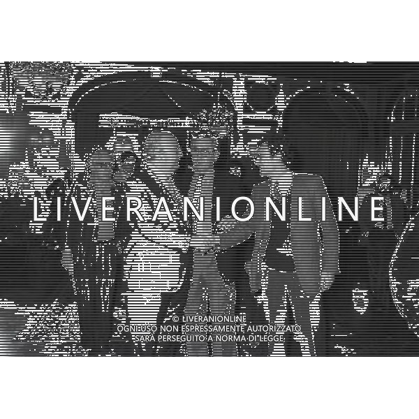 MILANO 1984 -TRASMISSIONE TELEVISIVA DI RETE 4 NELLA FOTO GIOVANNI SPADOLINI AG ALDO LIVERANI SAS