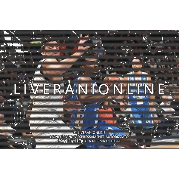 22-10-2017 BOLOGNA- VIRTUS BOLOGNA SASSARI NELLA FOTO Dyshawn Pierre. FOTO OPTIMA-AG ALDO LIVERANI SAS