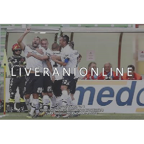 CESENA - NOVARA serie B ConTe.it 28/10/2017 nella foto: Esultanza cesena ©Claudio Zamagni/Agenzia Aldo Liverani cesena celebrates after scoring during Serie B conTe.it match between Cesena and Novara at Stadio Orogel Dino Manuzzi on October 28, 2017 in Cesena, Italy. photo credit by Claudio Zamagni/Aldo Liverani Photo Agency 
