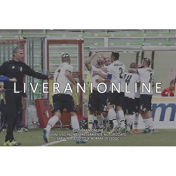 CESENA - NOVARA serie B ConTe.it 28/10/2017 nella foto: Esultanza cesena ©Claudio Zamagni/Agenzia Aldo Liverani cesena celebrates after scoring during Serie B conTe.it match between Cesena and Novara at Stadio Orogel Dino Manuzzi on October 28, 2017 in Cesena, Italy. photo credit by Claudio Zamagni/Aldo Liverani Photo Agency 