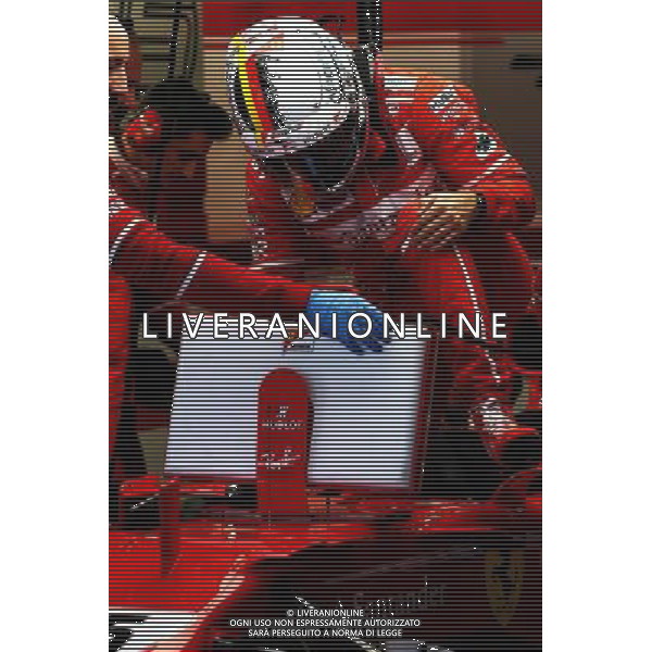 Sebastian Vettel (GER) Ferrari SF70H. 28.10.2017. Formula 1 World Championship, Rd 18, Mexican Grand Prix, Mexico City, Mexico, Qualifying Day. AG ALDO LIVERANI SAS ONLY ITALY