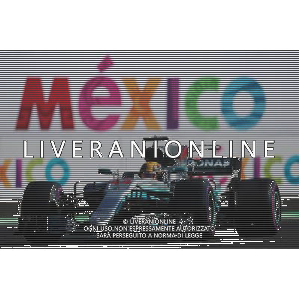Lewis Hamilton (GBR) Mercedes AMG F1 W08. 28.10.2017. Formula 1 World Championship, Rd 18, Mexican Grand Prix, Mexico City, Mexico, Qualifying Day. AG ALDO LIVERANI SAS ONLY ITALY